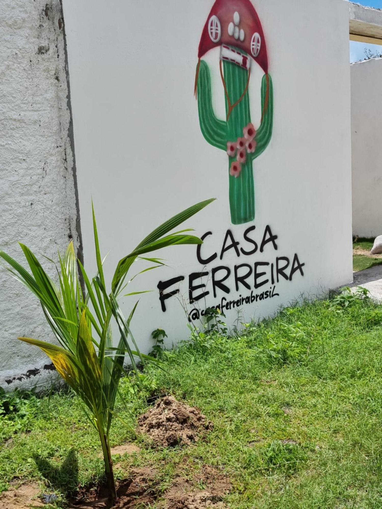 カウカイア Casa Ferreira Cumbuco Bed & Breakfast エクステリア 写真